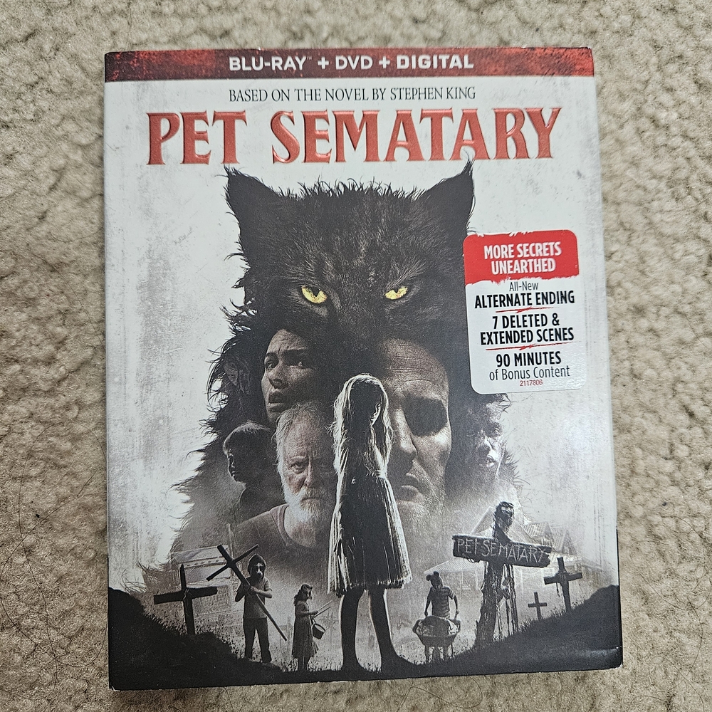 Pet Sematary Blu-ray DVD Digital Combo